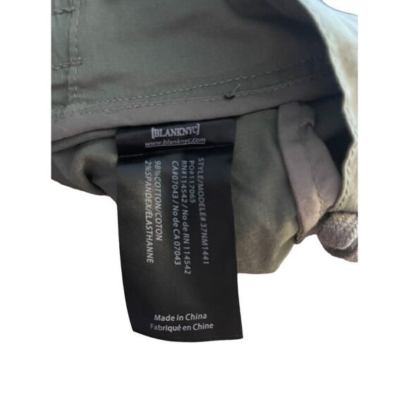 New BlankNYC Mens Olive Green Classic Fit Drawstring Pull-On Jogger Pants Size L - Picture 11 of 12